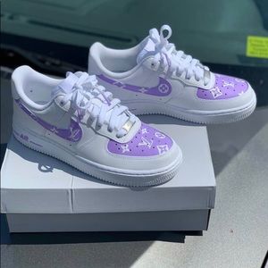 Nike custom Air Force 1s